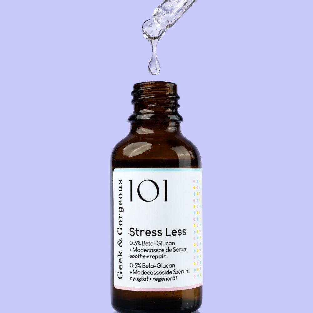 Geek & Gorgeous 101 Stress Less 0.5% Beta-Glucan & Madecassoside Serum 30ml