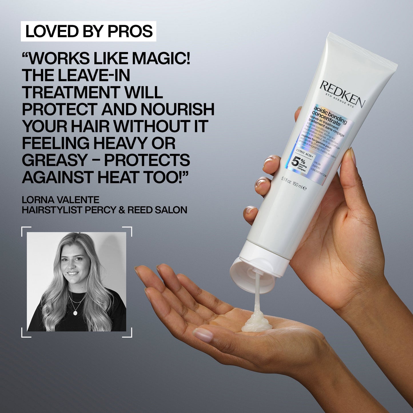 Redken Acidic Bonding Concentrate Shampoo 300ml, Conditioner 300ml & Treatment 150ml Trio