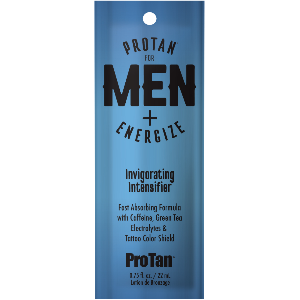 ProTan Men+Energise Invigorating Intensifier Tanning Accelerator Lotion Sachet 22ml