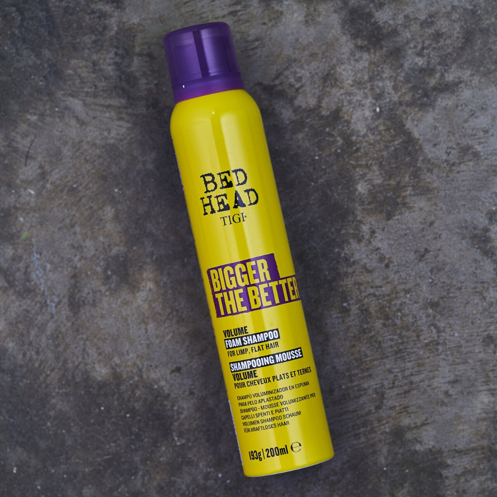 TIGI Bed Head Bigger The Better Volume Foam Shampoo 200ml