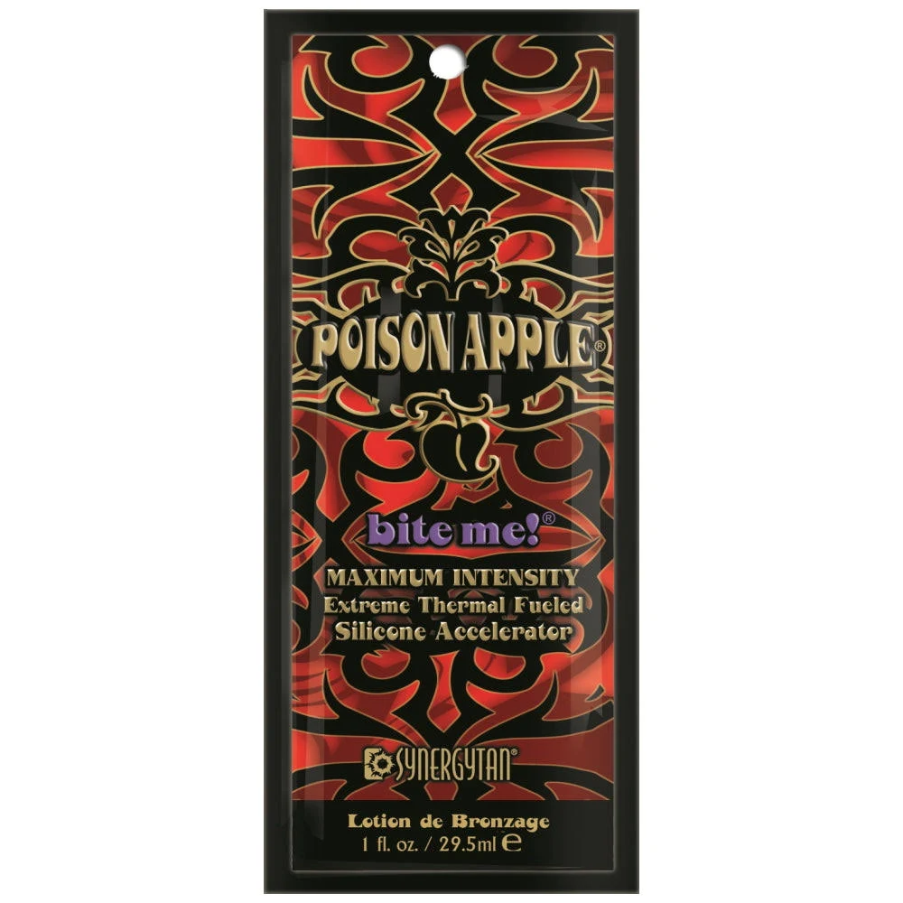 Synergy Tan Poison Apple Maximum Intensity Tanning Accelerator Lotion Sachet 29.5ml