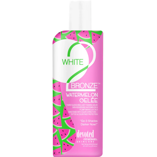 Devoted Creations White2Bronze Watermelon Gelee Dark Tanning Accelerator Gel 251ml