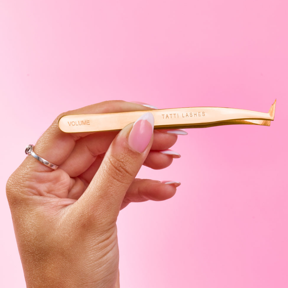 Tatti Lashes Russian Volume Gold Edition Tweezers