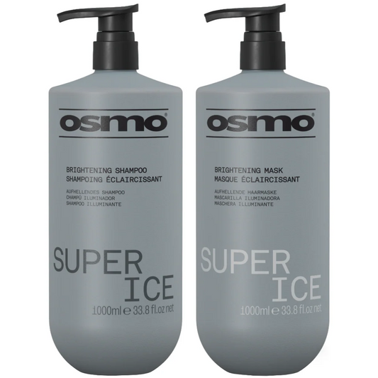 Osmo Super Ice Brightening Shampoo & Brightening Mask Twin 2 x 1000ml
