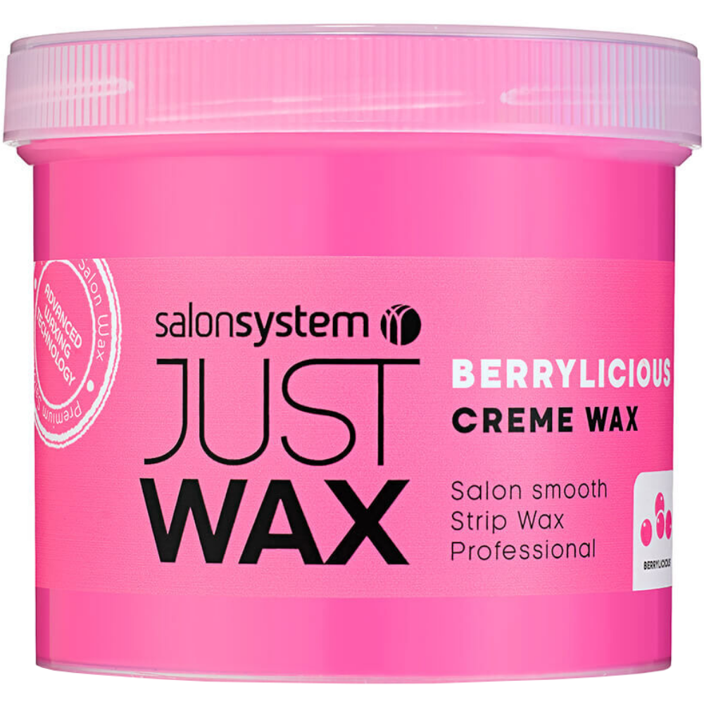 Salon System Just Wax Berrylicious Creme Strip Wax 425g