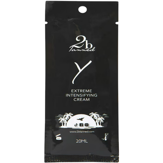2BTanned Y Extreme Intensifying Cream Tanning Accelerator Sachet 20ml