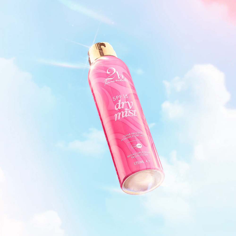 2BTanned Clear Protect Vitamin E Dry Mist SPF15 175ml