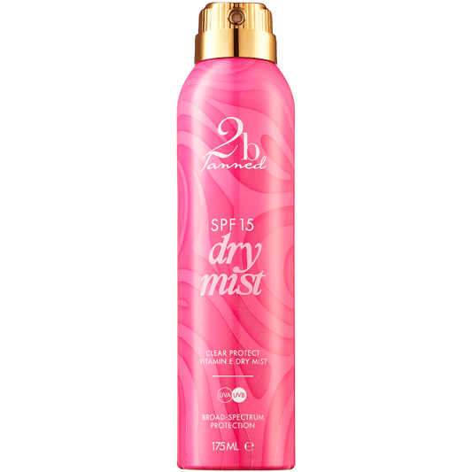2BTanned Clear Protect Vitamin E Dry Mist SPF15 175ml