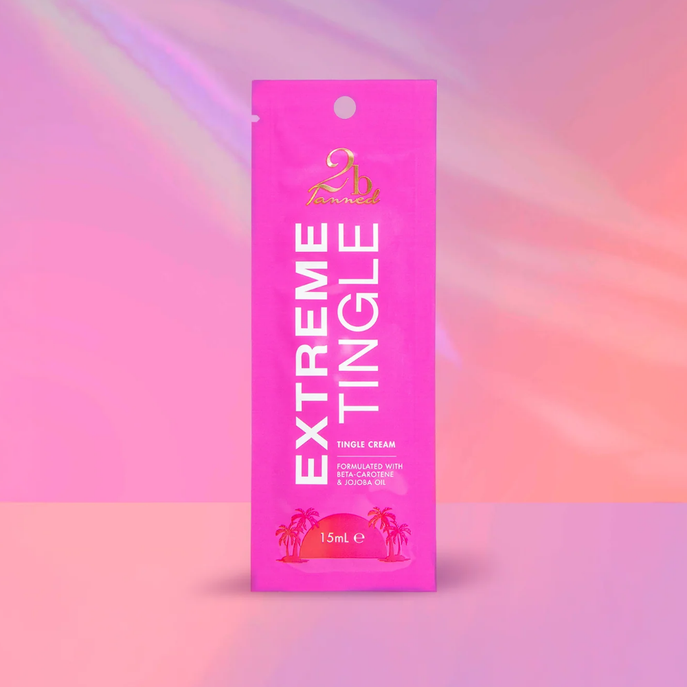 2BTanned Extreme Tingle Tanning Accelerator Cream Sachet 15ml