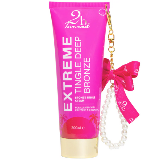 2BTanned Extreme Tingle Deep Bronze Tanning Accelerator Cream 200ml