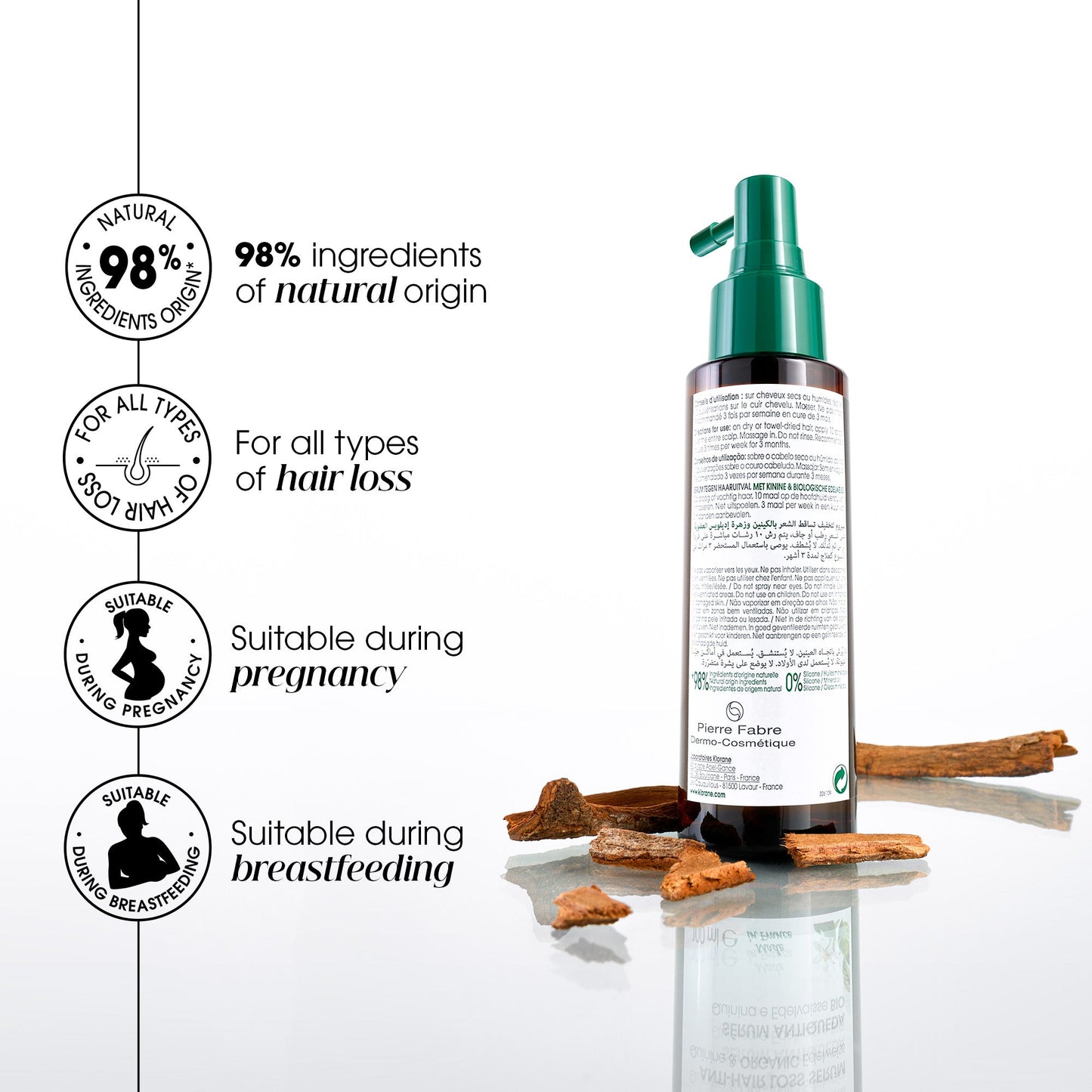 Klorane Strengthening Serum 100ml