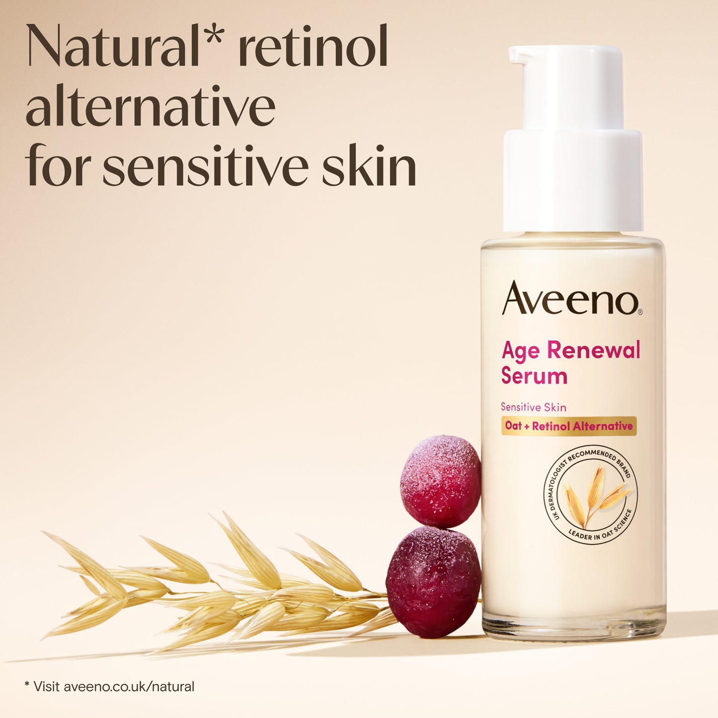 Aveeno Age Renewal Serum Retinol Alternative 29ml