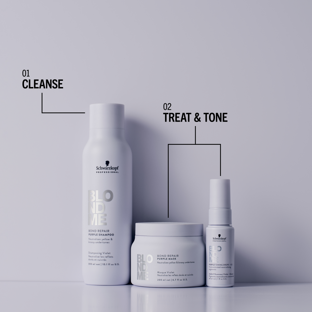 Schwarzkopf Professional BlondMe Cool Blondes Neutralising Shampoo 1000ml