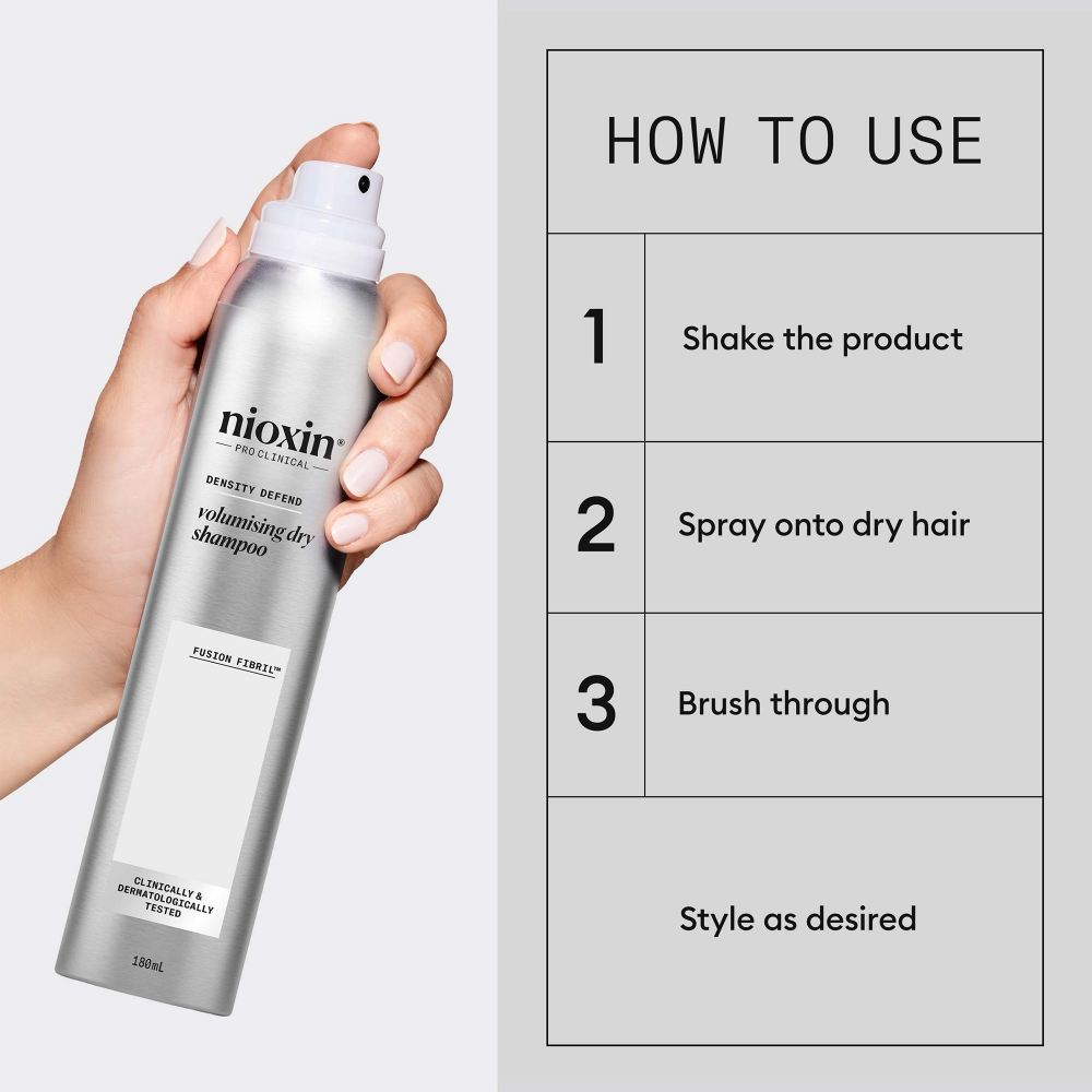 Nioxin Instant Fullness Dry Cleanser Volumising Dry Shampoo 180ml