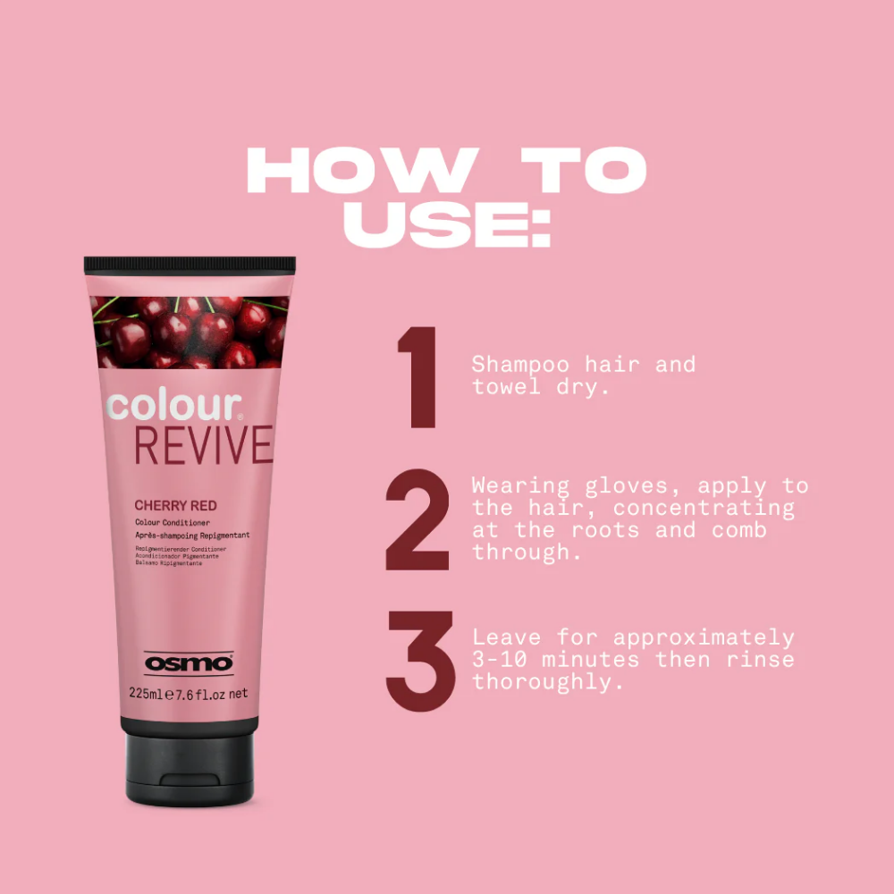 Osmo Colour Revive Cherry Red 225ml