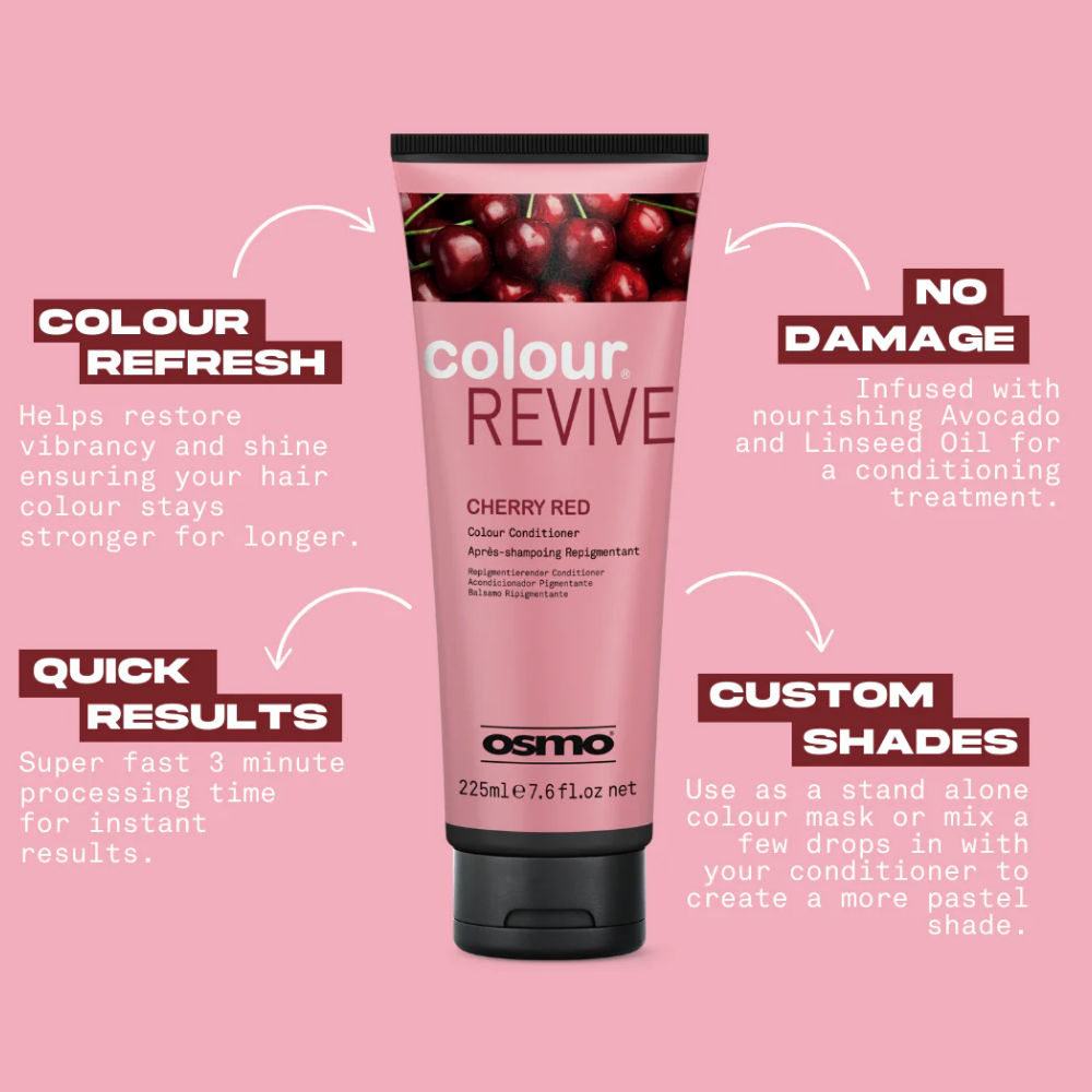 Osmo Colour Revive Cherry Red 225ml