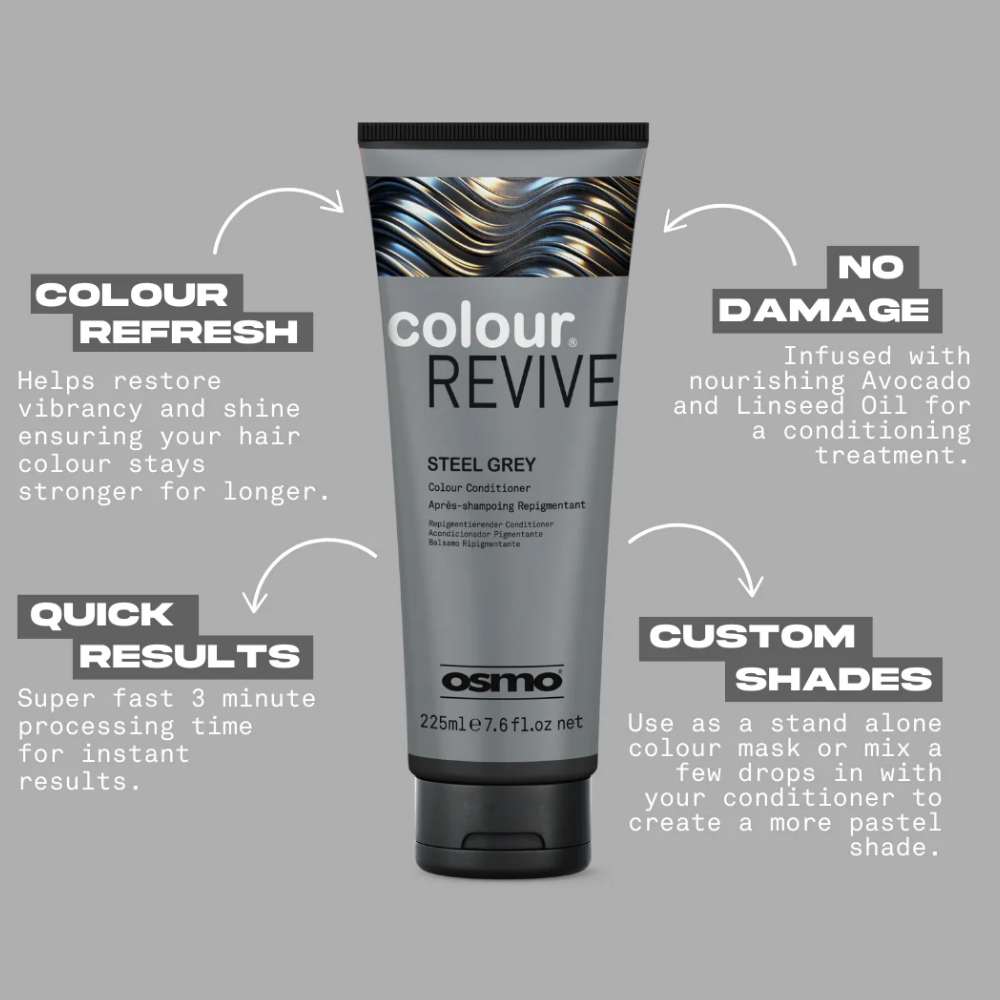 Osmo Colour Revive Steel Grey 225ml