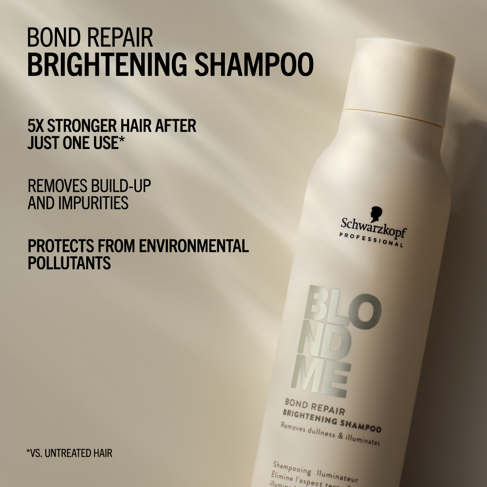 Schwarzkopf Professional BlondMe Bond Repair Brightening Shampoo 1000ml
