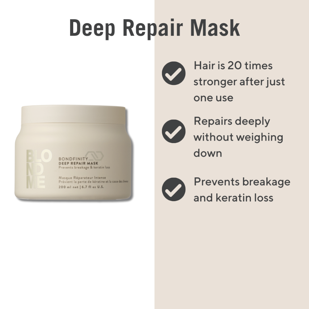Schwarzkopf Professional BlondMe Bondfinity Deep Repair Mask 200ml