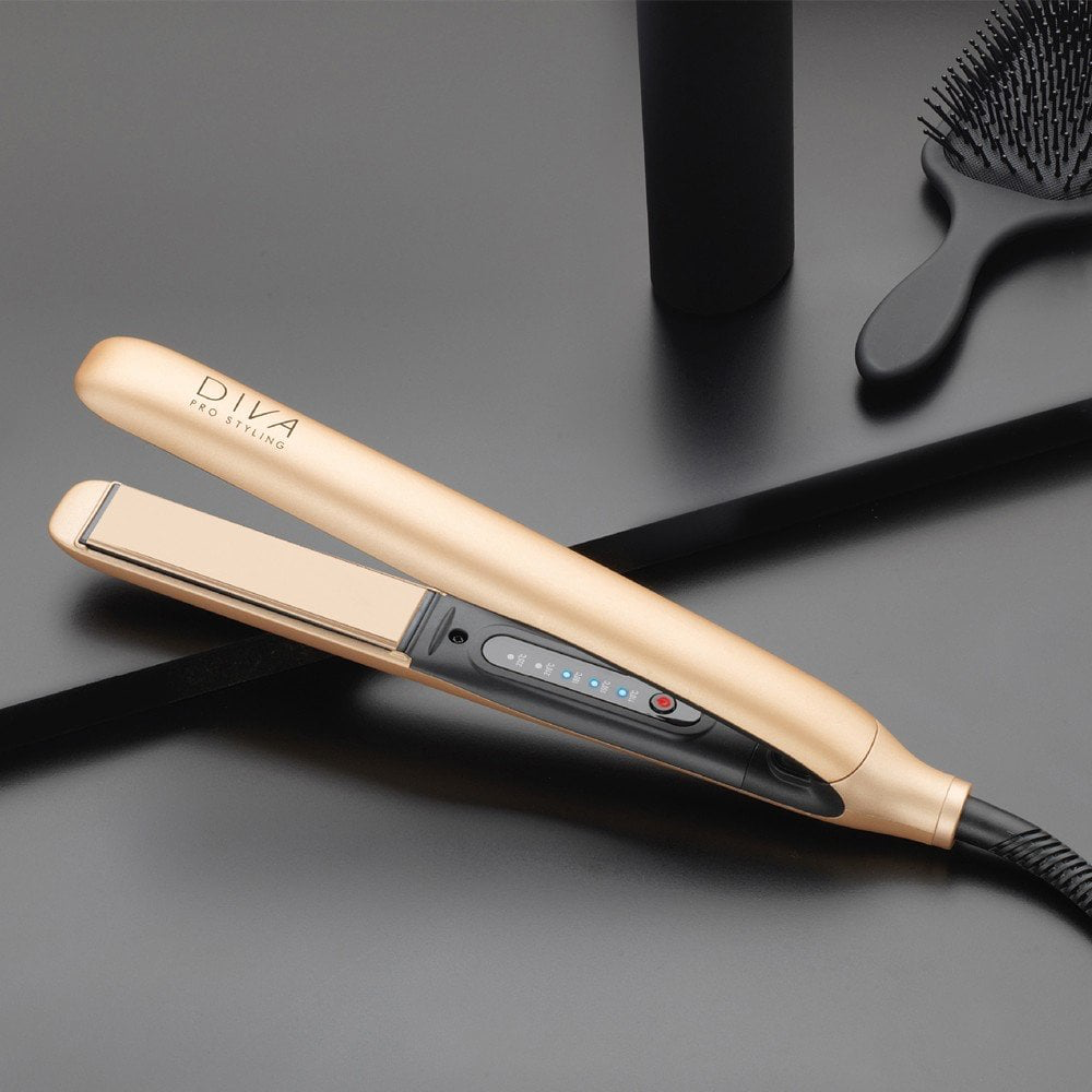 Diva Pro Precious Metals Touch Hair Straightener Rose Gold