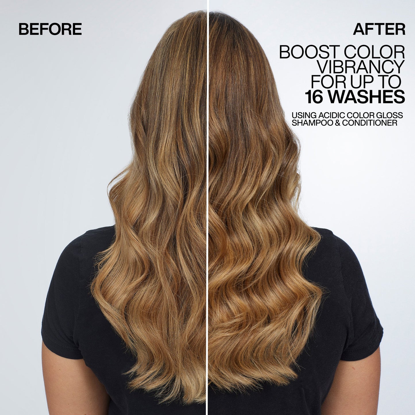 Redken Acidic Colour Gloss Shampoo 300ml, Conditioner 300ml & Naked Gloss Lightweight Hair Oil 100ml Trio