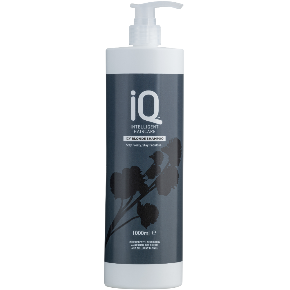 IQ Intelligent Haircare Icy Blonde Shampoo 1000ml