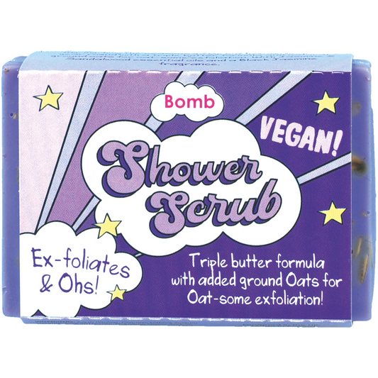 Bomb Cosmetics Ex-Foliates & Oh's Solid Shower Scrub Bar