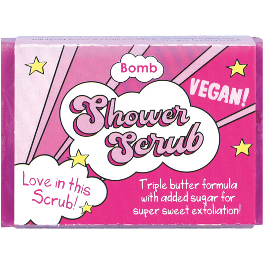 Bomb Cosmetics Love In This Scrub Solid Shower Scrub Bar