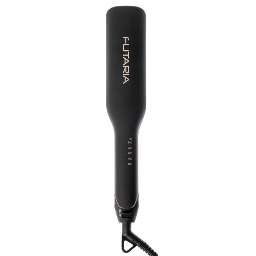 Head Jog Futaria Wide Hair Straightener Black