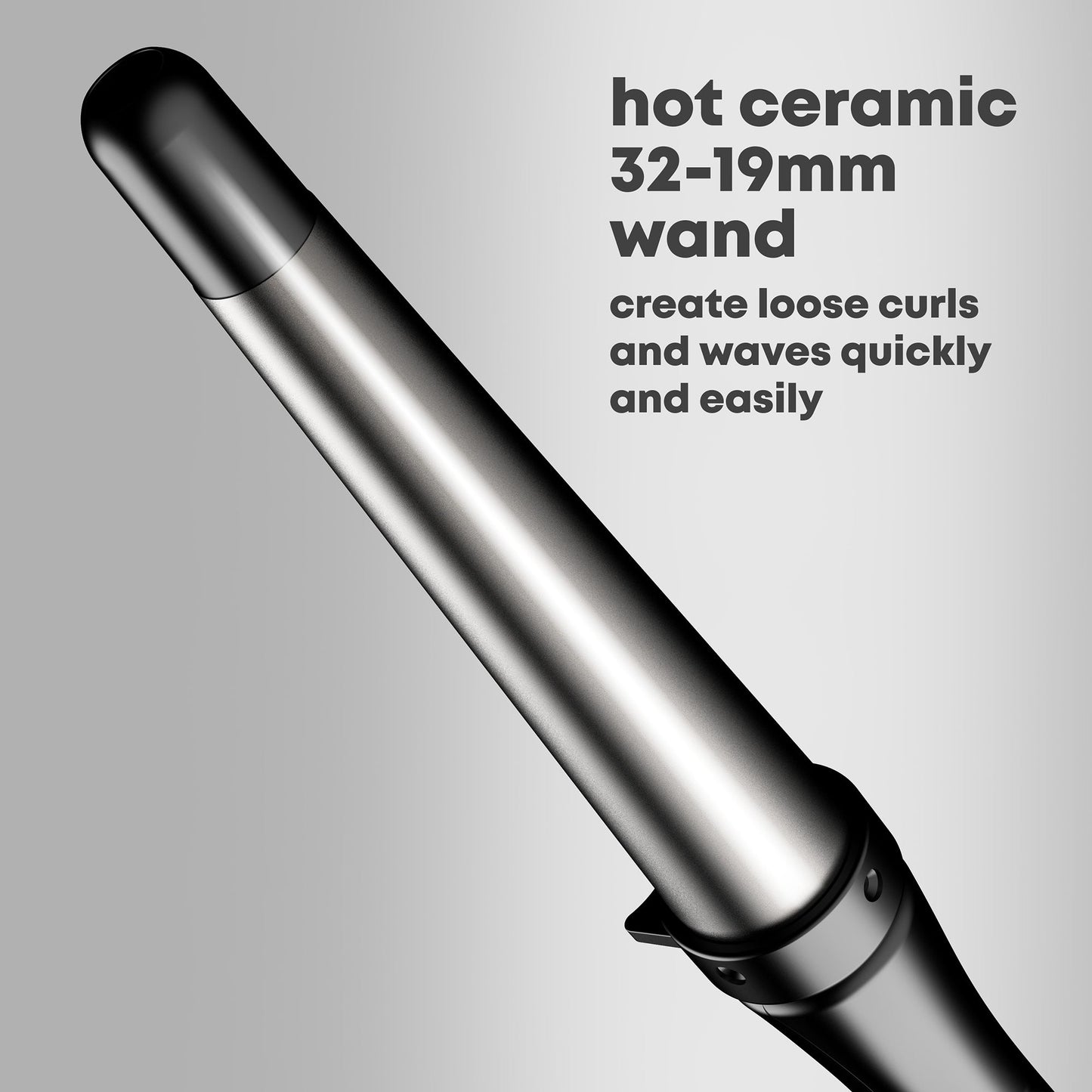 Revamp Big Hot Ceramic Curling Wand