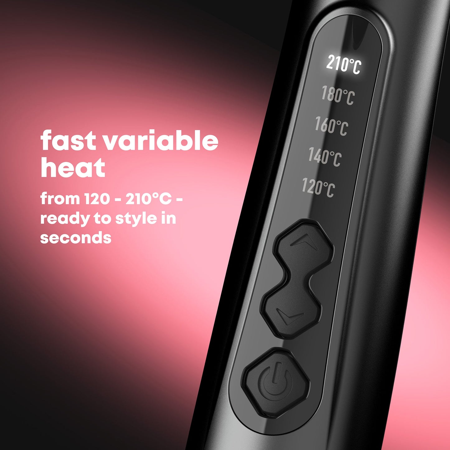 Revamp Big Hot Ceramic Curling Wand