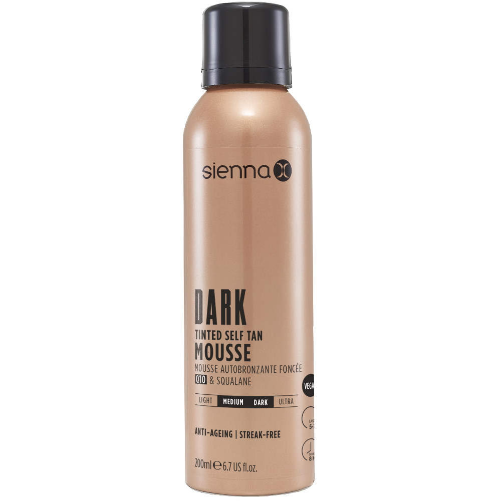 Sienna X Q10 Tinted Self Tan Mousse 200ml