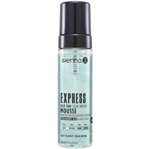 Sienna X Ultra Dark Self Tan Clear Water Mousse 190ml