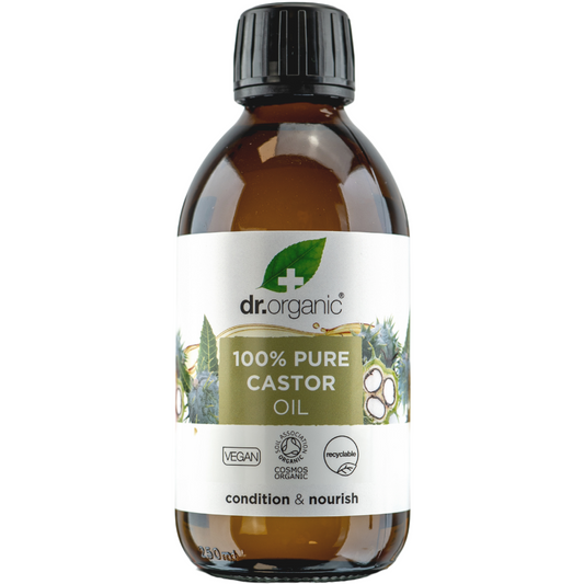 Dr. Organic 100% Pure Castor Oil 250ml