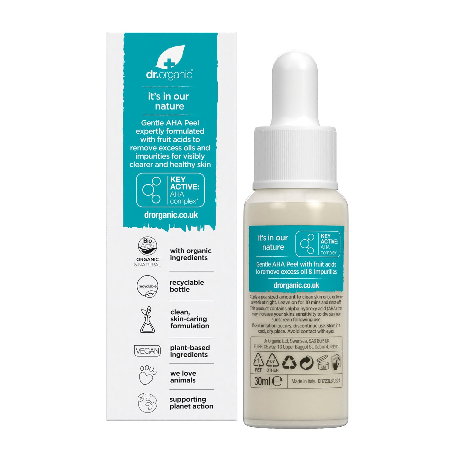 Dr. Organic Skin Clear AHA Peel 30ml