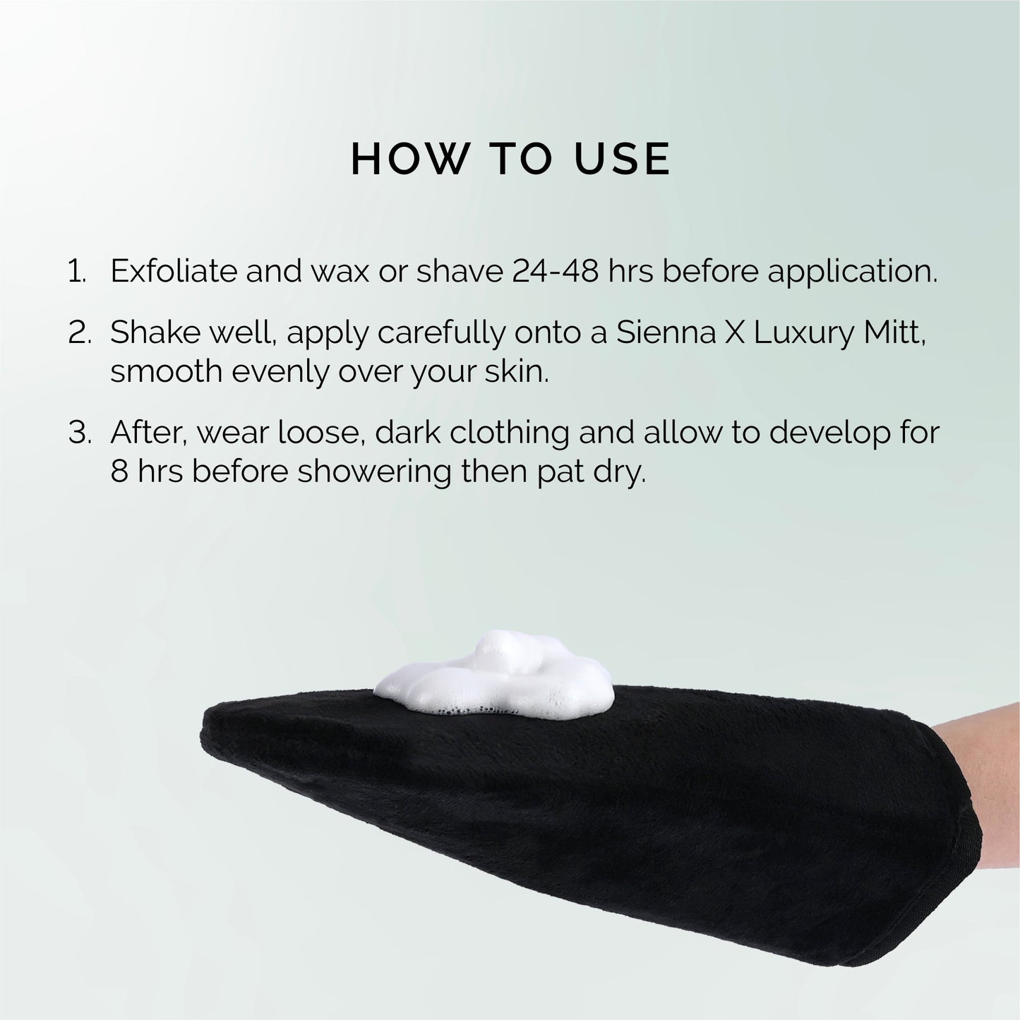 Sienna X Dark Self Tan Clear Water Mousse 190ml