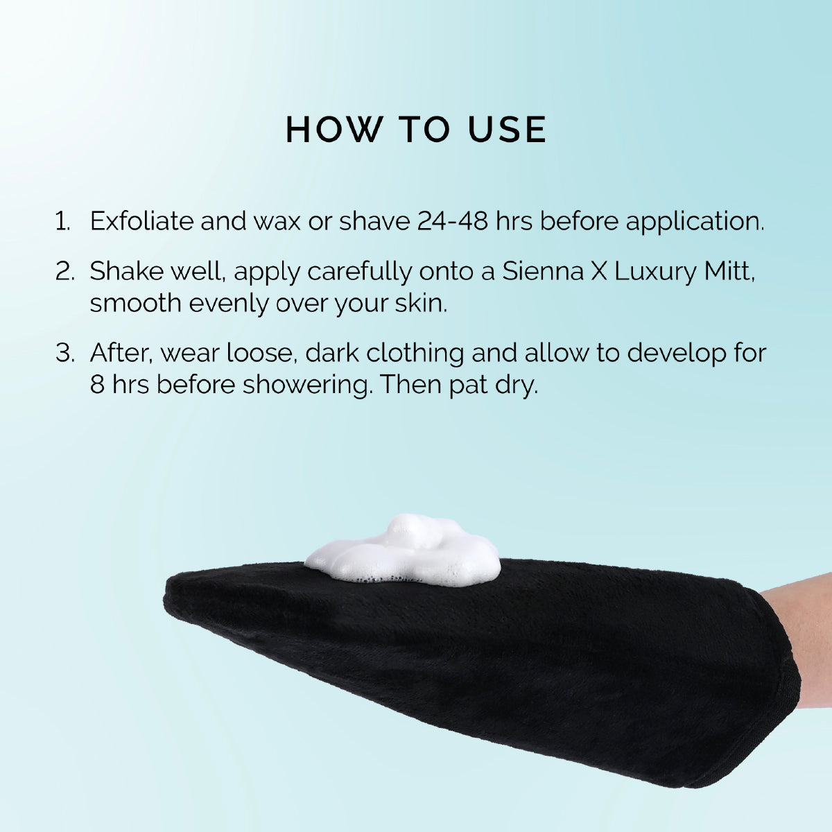 Sienna X Ultra Dark Self Tan Clear Water Mousse 190ml