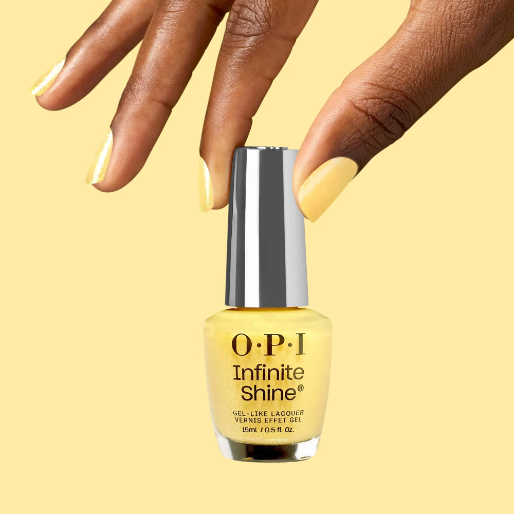 OPI Infinite Shine Gel-Like Lacquer Slay Hello To Yellow 15ml