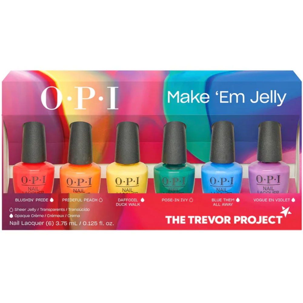 OPI Make 'Em Jelly Summer Mini Nail Polish Pack 6 x 3.75ml