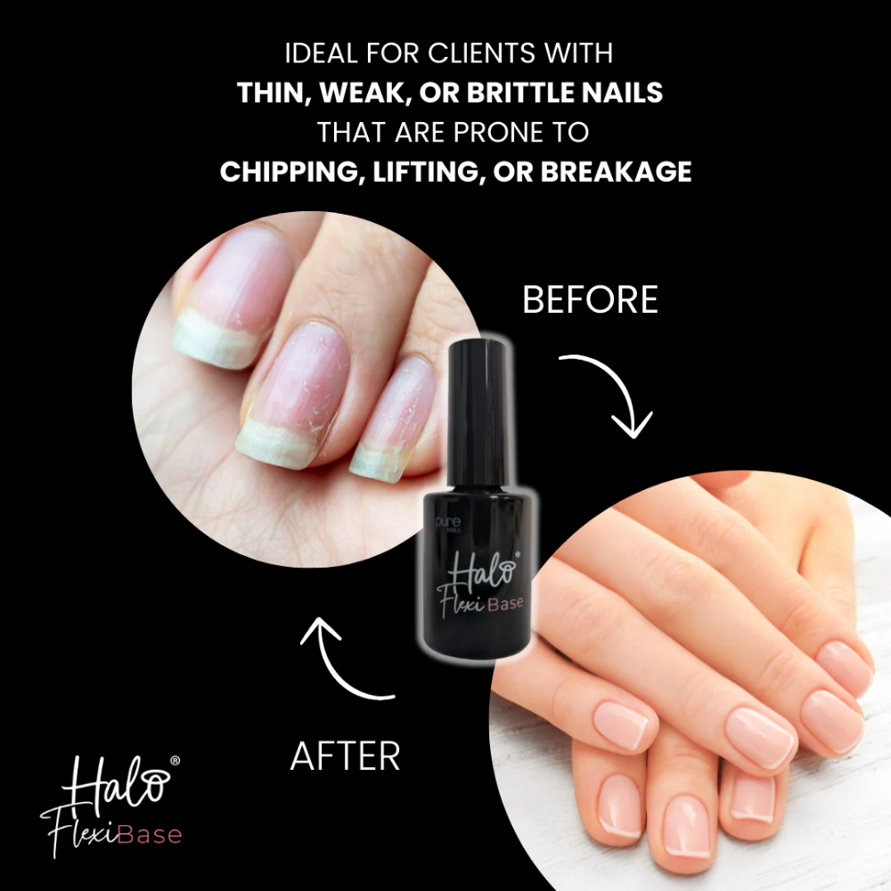 Halo Flexi Base UV Gel Base Coat 15ml.