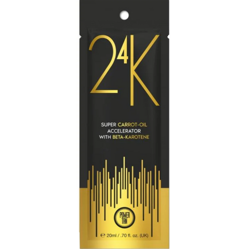 Power Tan 24K Super Carrot Oil Tanning Accelerator Sachet 20ml