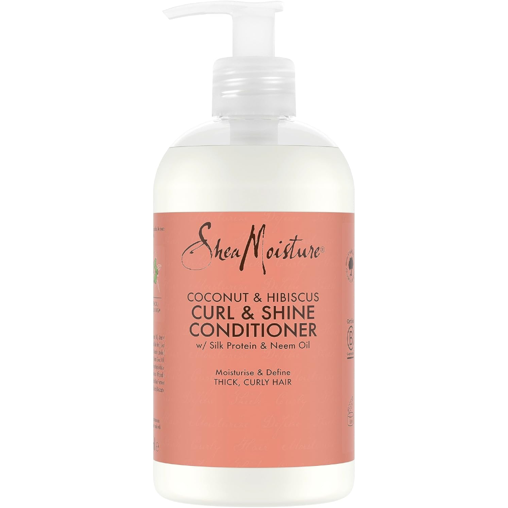 Shea Moisture Coconut & Hibiscus Curl & Shine Conditioner 384ml