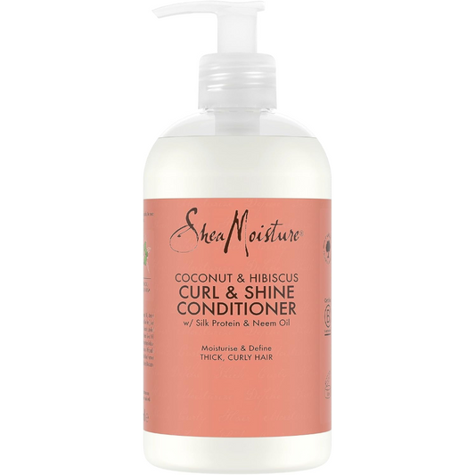 Shea Moisture Coconut & Hibiscus Curl & Shine Conditioner 384ml