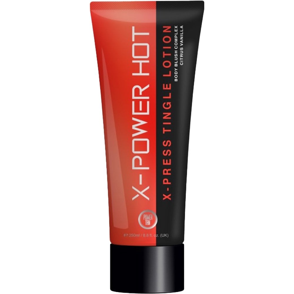 Power Tan X-Power Hot Express Tingle Lotion Tanning Accelerator 250ml