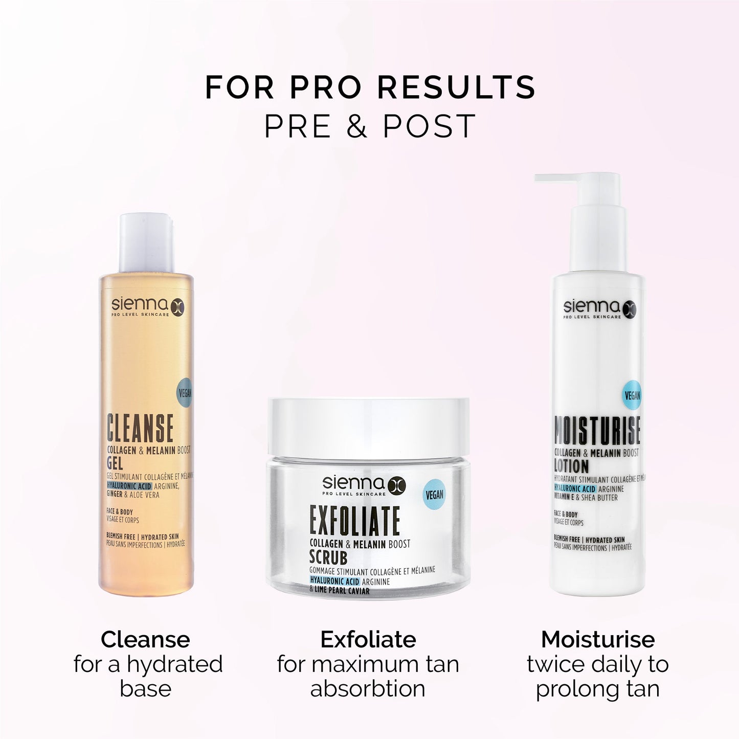 Sienna X Q10 Tinted Self Tan Mousse 200ml