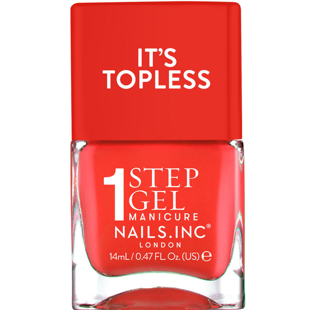 Nails Inc. It's Topless 1-Step Gel Jennifer Nail Polish 14ml
