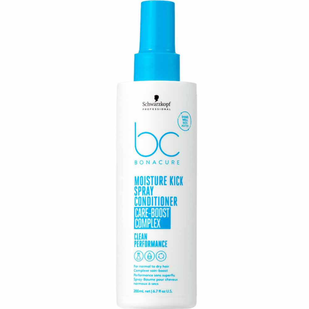Schwarzkopf Professional BC Bonacure Clean Moisture Kick Spray Conditioner 400ml