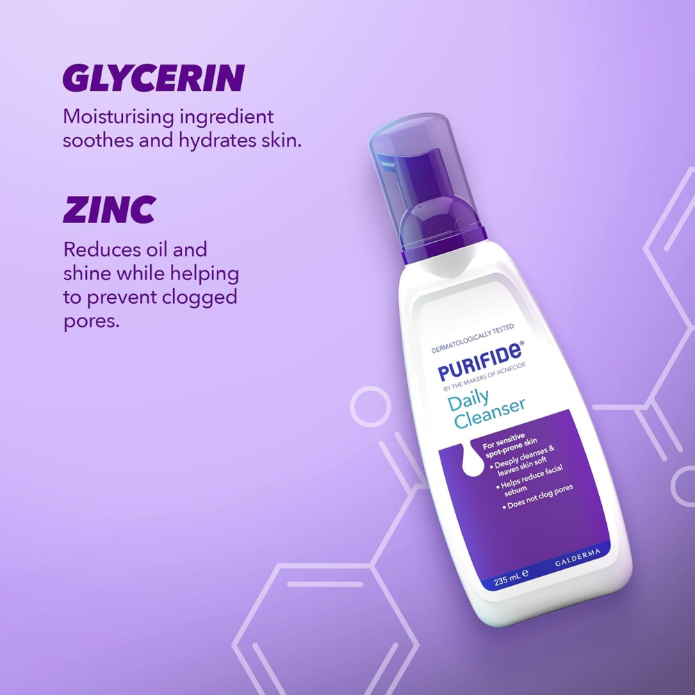 Acnecide + Purifide Purifide Daily Facial Cleanser 235ml
