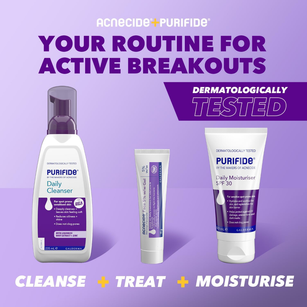 Acnecide + Purifide Purifide Daily Facial Cleanser 235ml