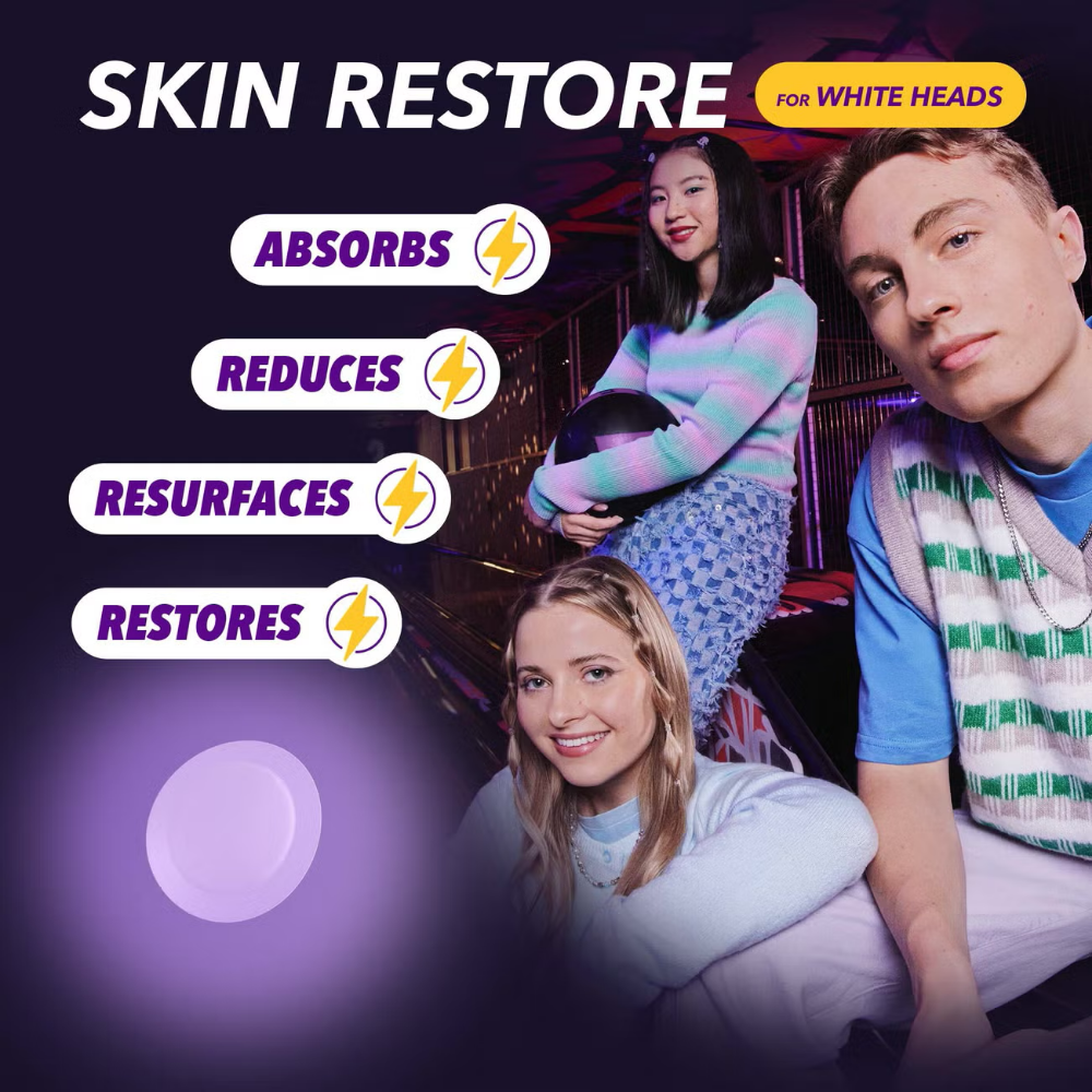 Acnecide + Purifide Power Patch Skin Restore Hydrocolloid Pimple Patches x23